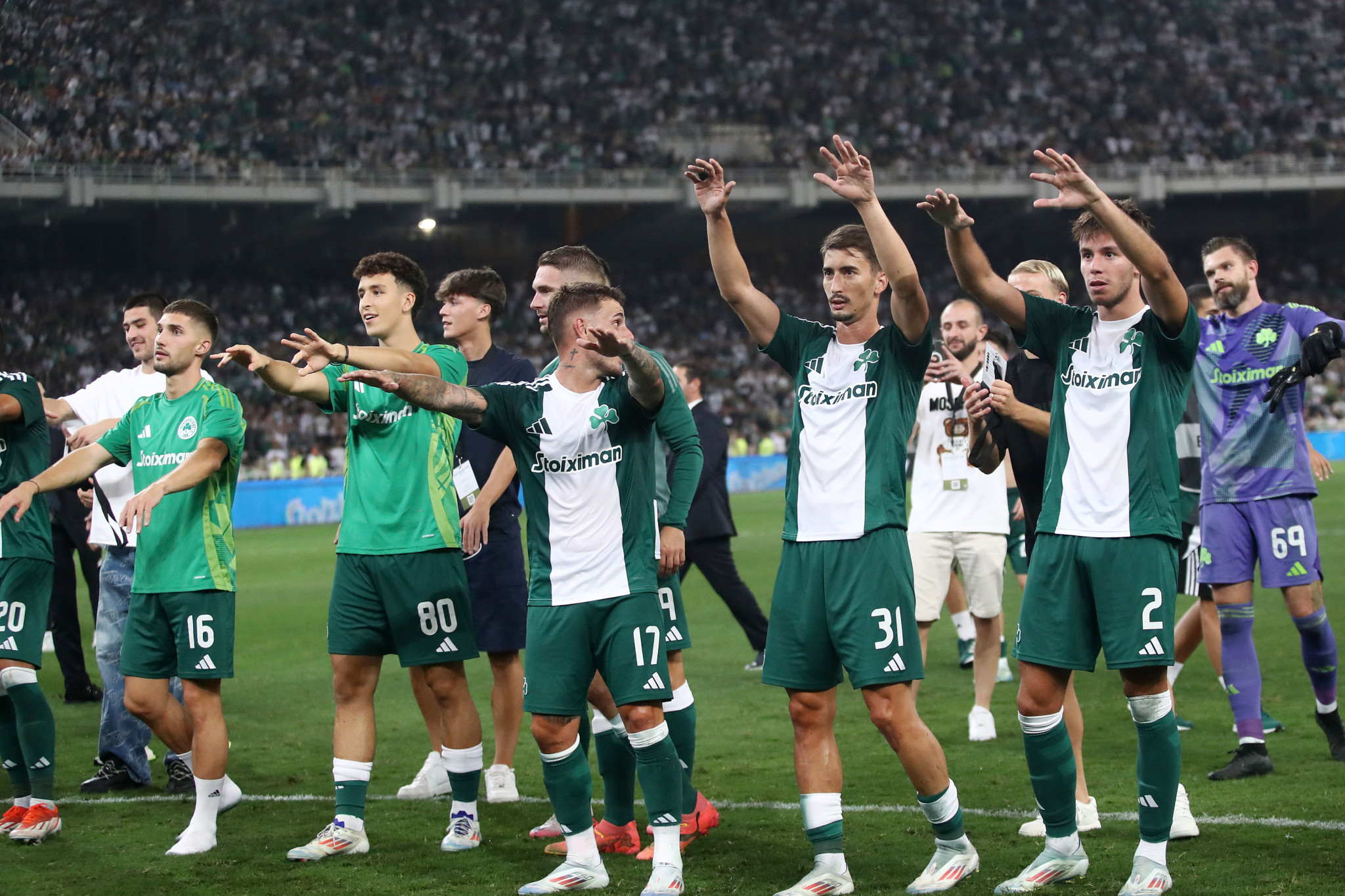 Το 13/20 και οι 13 προκρίσεις του Παναθηναϊκού στις προκριματικές βραδιές του στο ΟΑΚΑ