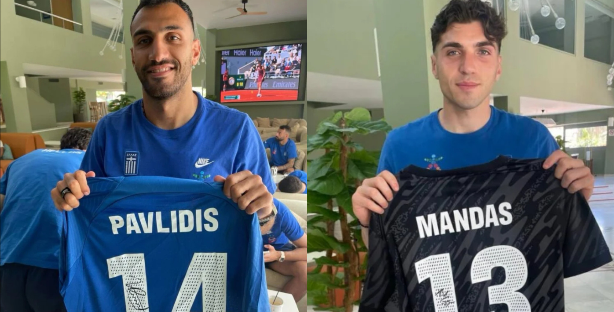 «Αλληλεγγύη για πάντα» - Επτά παίκτες της Εθνικής δημοπρατούν τις φανέλες τους για καλό σκοπό