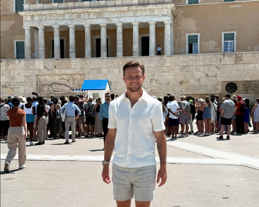 Στην Αθήνα ο Ράκιτιτς μαζί με την εντυπωσιακή σύζυγό του