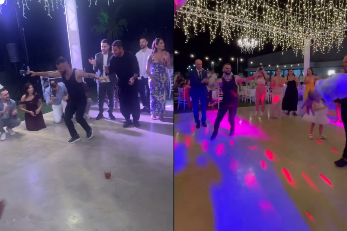 Ο Σιώπης παντρεύτηκε και στο γλέντι του έγινε χαμός (video)