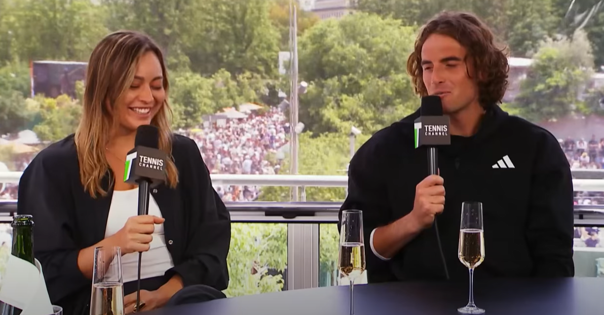 Ο Τσιτσιπάς αποκάλυψε πώς ξεκίνησε το love story με την Μπαντόσα (video)