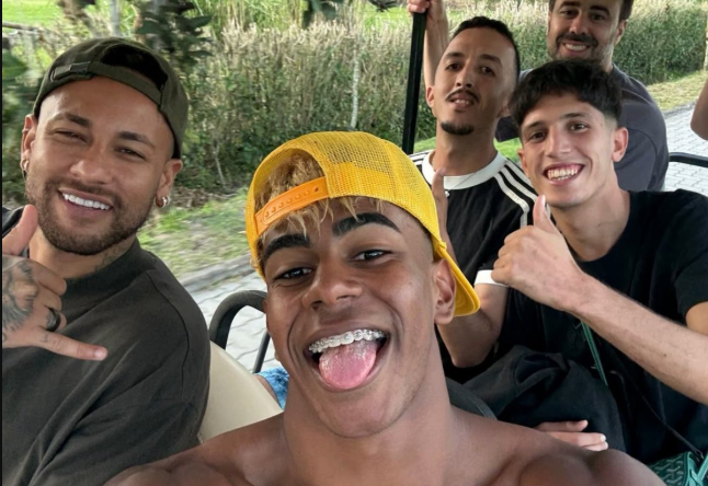 Νεϊμάρ και Γιαμάλ... καλοπερνάνε παρέα στη Βραζιλία