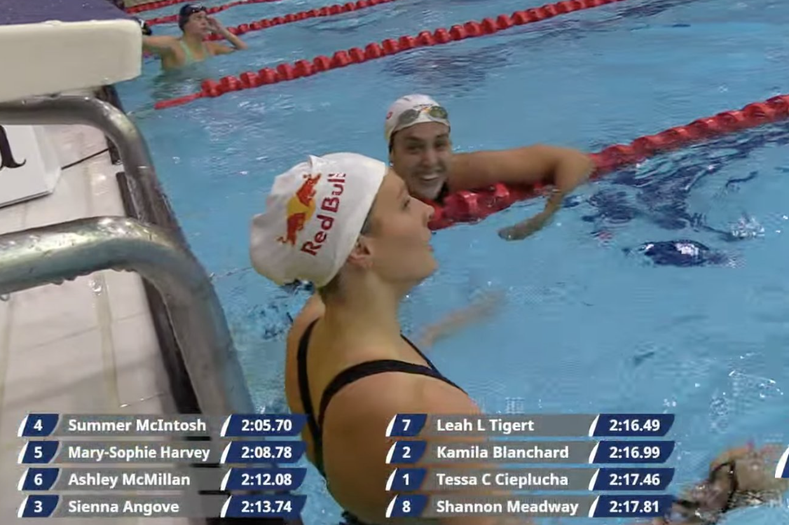 Η τρομερή Μάκιντος κατέρριψε ρεκόρ δεκαετίας στα 200μ μεικτή