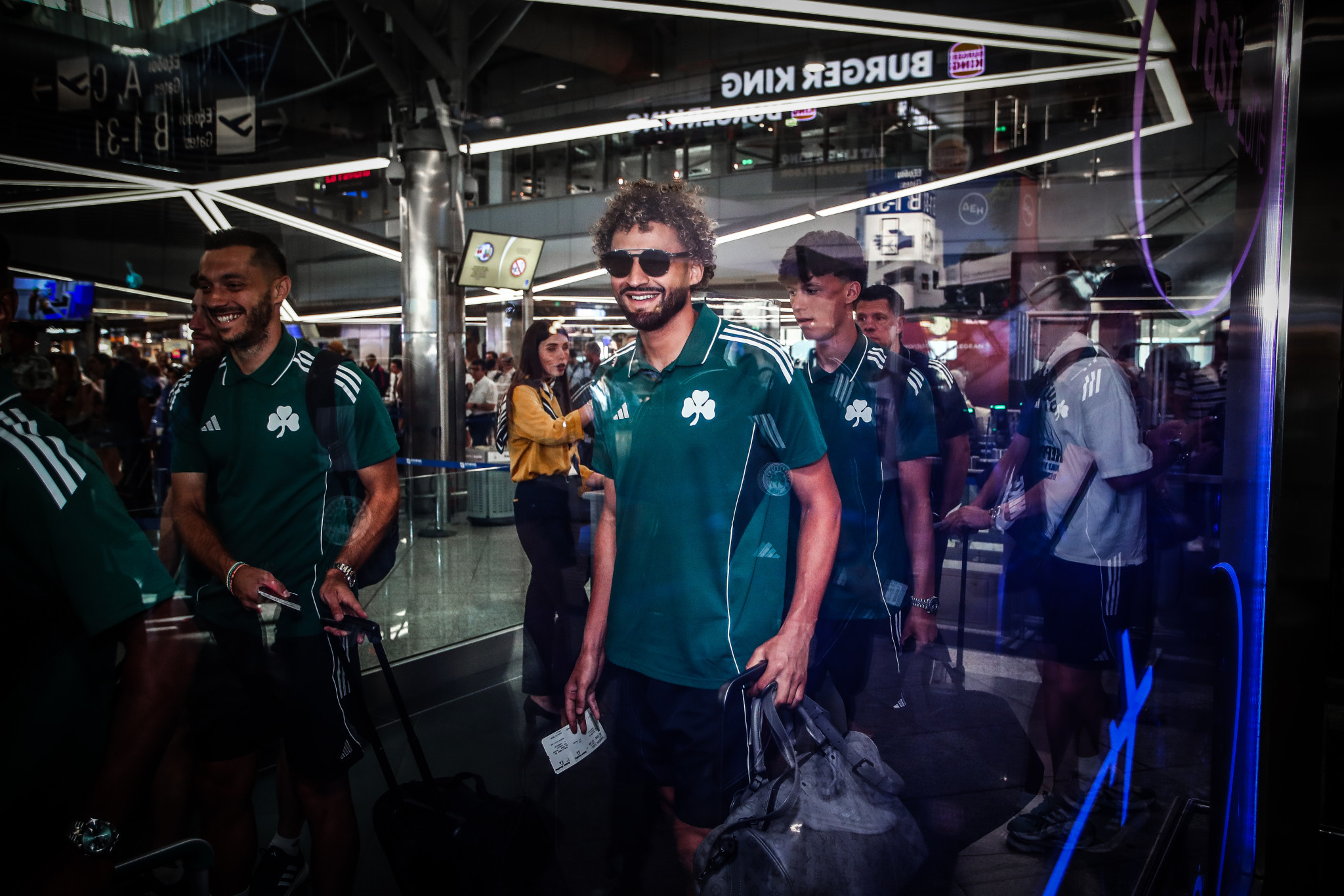 Βίντεο του Athletiko από την άφιξη του Παναθηναϊκού στην Αυστρία