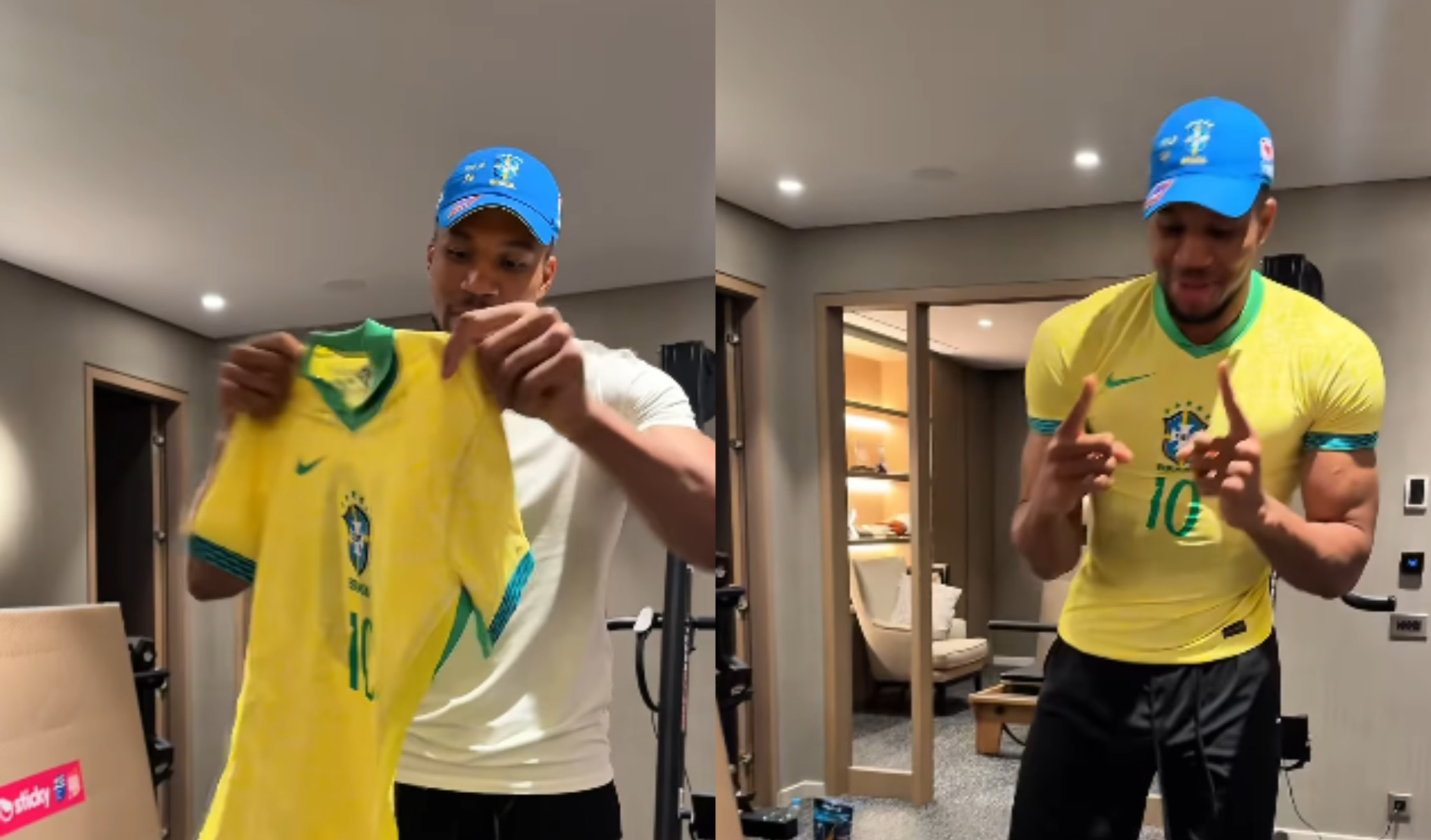 Ο Βινίσιους έκανε δώρο στον Γιάννη Αντετοκούνμπο τη φανέλα του