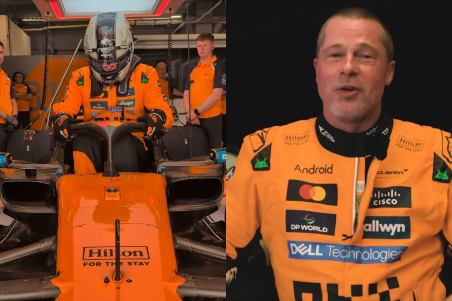 Από το κόκκινο χαλί στην πίστα – Ο Μπραντ Πιτ με μονοθέσιο F1