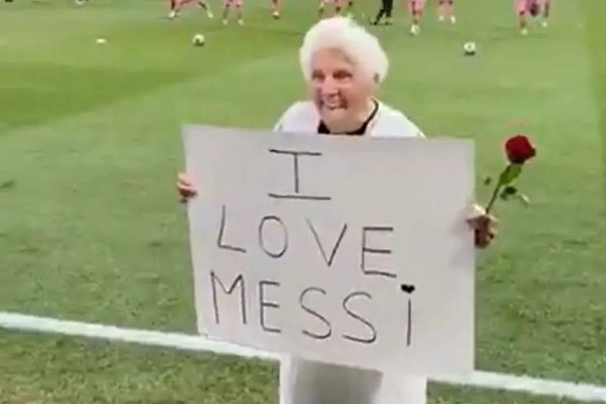 Η viral γιαγιά... ξαναχτυπά: «Αγαπώ τον Μέσι, η ηλικία είναι απλά ένα νούμερο» (video)