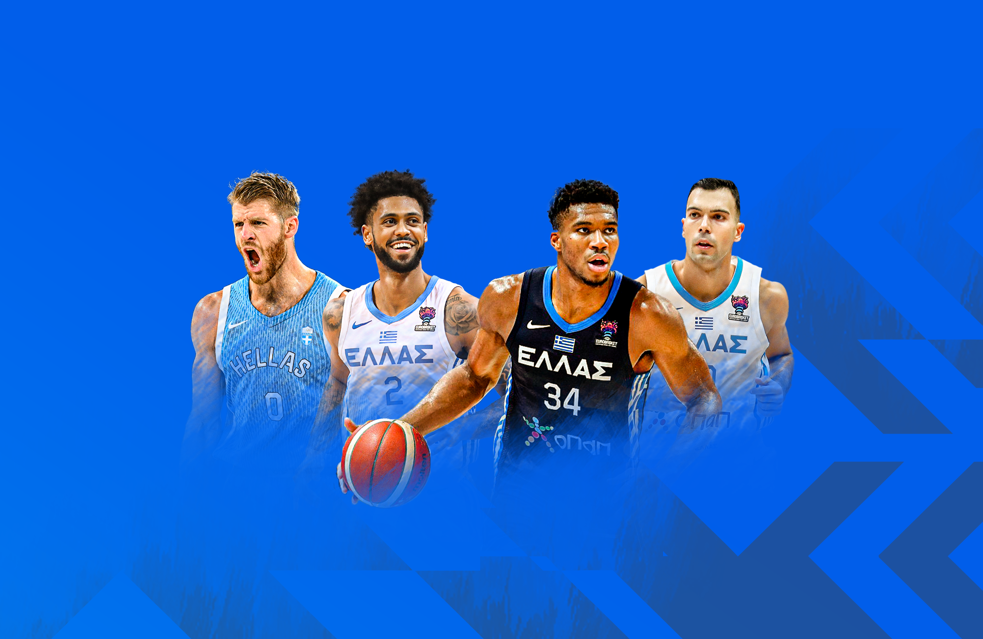 Εθνική Ελλάδας με Γιάννη και Σλούκα στο Ευρωμπάσκετ - Οριστικά εκτός ο Γουόκαπ