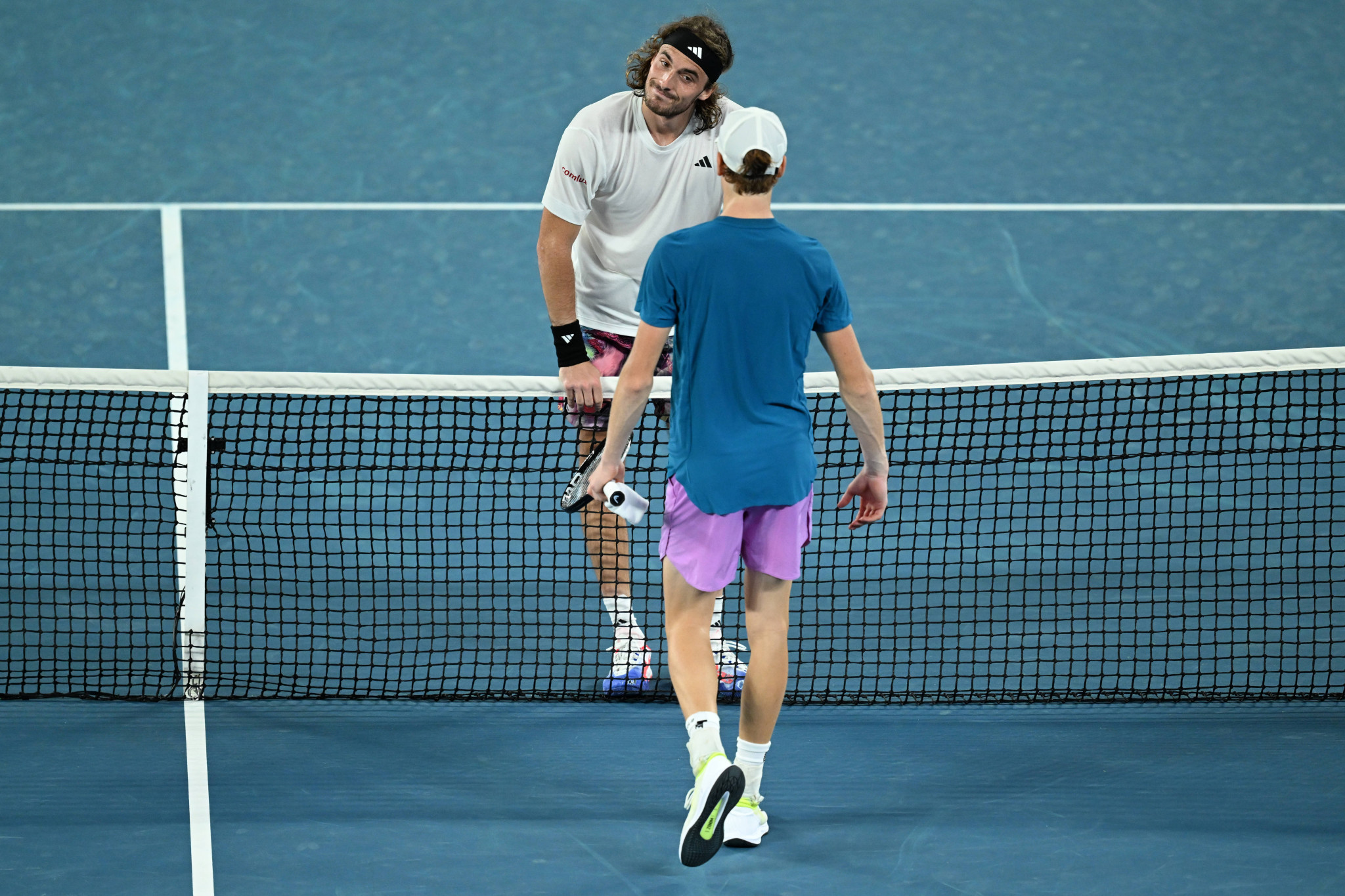 Προπονήθηκε μαζί με τον Σίνερ ο Τσιτσιπάς (video)