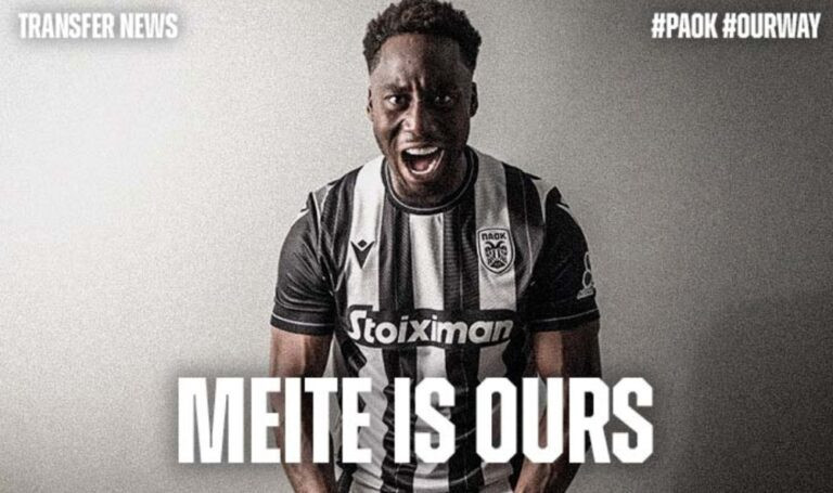 Και επίσημα στον ΠΑΟΚ ο Μεϊτέ