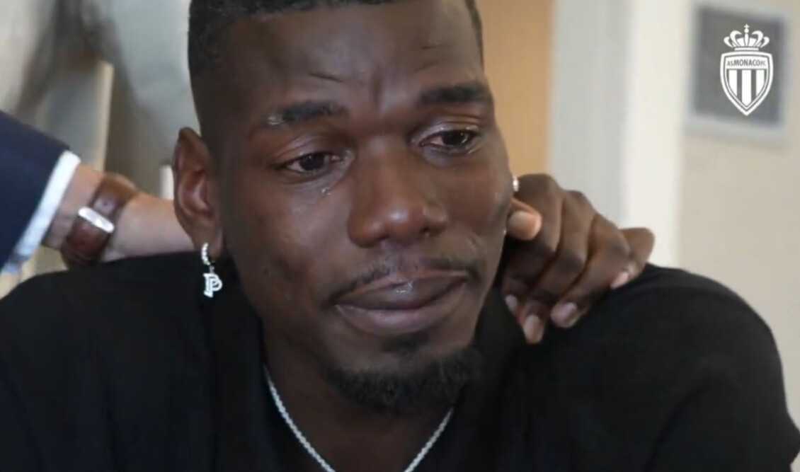 Η συγκλονιστική στιγμή του Πογκμπά να ξεσπάει σε κλάματα καθώς υπέγραφε με τη Μονακό (video)