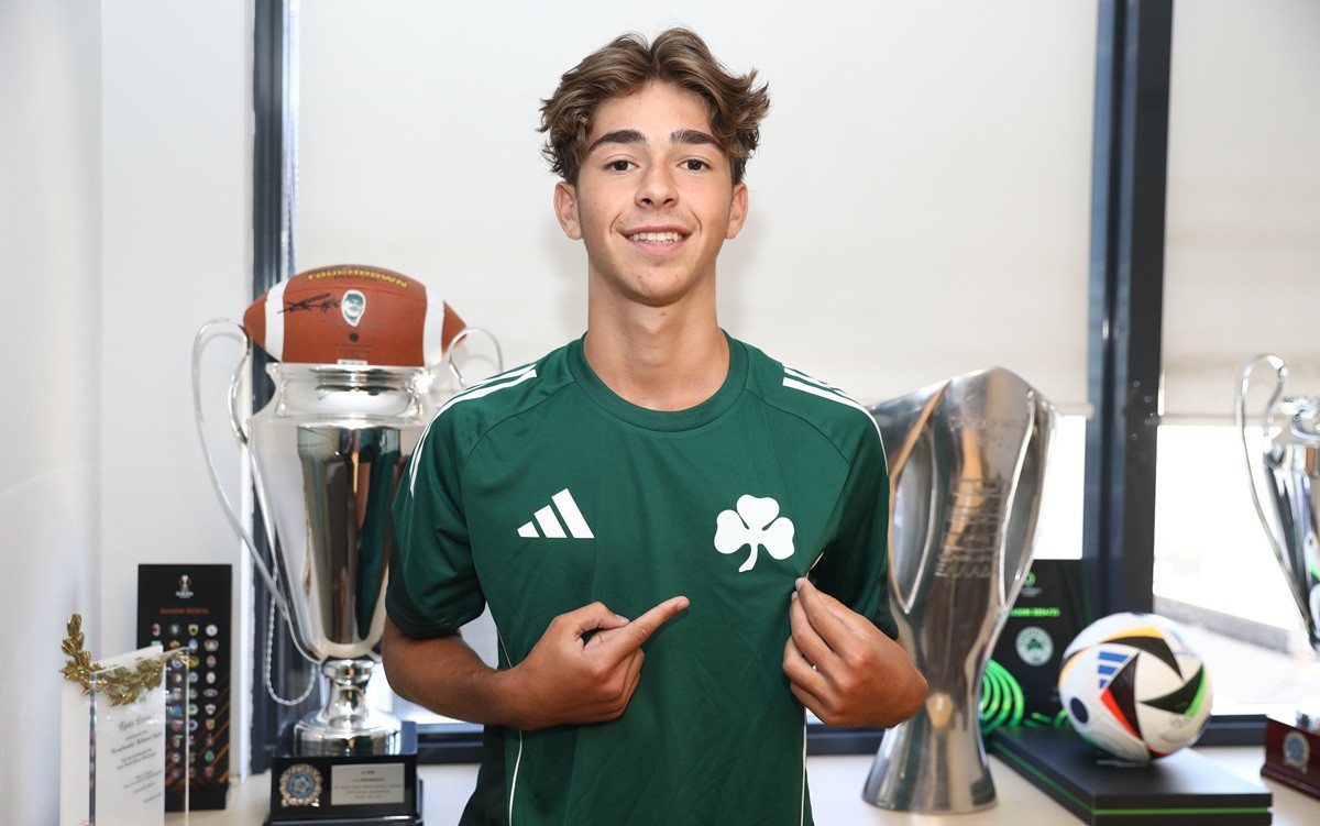 Το σούπερ ταλέντο κι αρχηγός της Εθνικής Παίδων στον Παναθηναϊκό