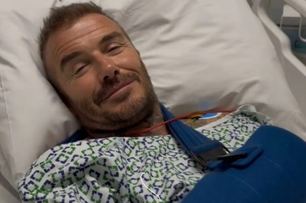 Ο Μπέκαμ μπήκε στο νοσοκομείο για να διορθώσει ένα πρόβλημα τραυματισμού από το 2002