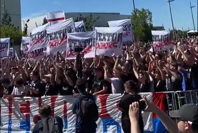 Στους δρόμους οι οπαδοί της Λιόν - «Τέξτορ, εξαφανίσου»