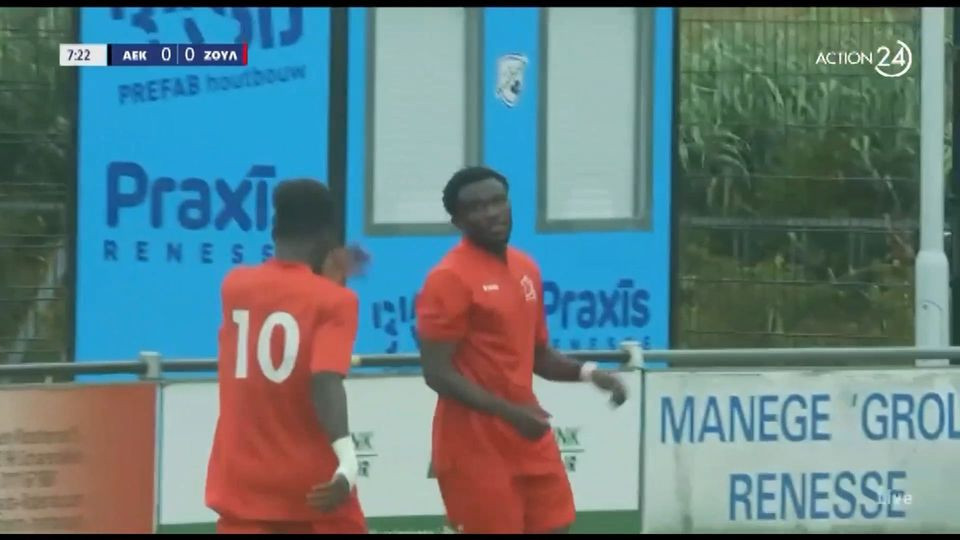 Κακή αμυντική λειτουργία της ΑΕΚ και 1-0 για την Ζούλτε Βάρεγκεμ (video)