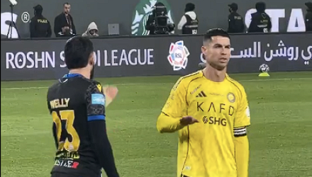 Η... απίθανη χειρονομία του Κριστιάνο σε αντίπαλο που προκάλεσε αντιδράσεις (video)