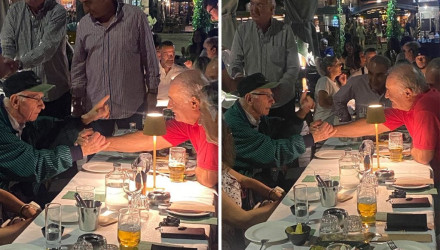 Μία από τις σπάνιες τελευταίες φωτογραφίες του Βασίλη Δανιήλ