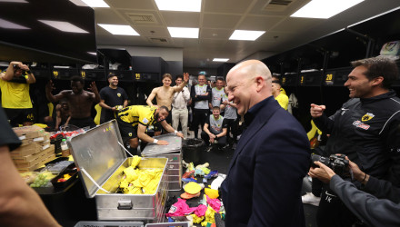 Χαμός στα αποδυτήρια της ΑΕΚ μετά τη νίκη τίτλου κόντρα στον ΠΑΟΚ! (photos)