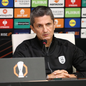 Live streaming η συνέντευξη Τύπου του Λουτσέσκου ενόψει Μπέτις (video)