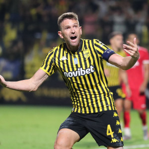 Ο Άρης παίρνει το προβάδισμα στο Αγρίνιο με κεφαλιά του Φαμπιάνο (video)