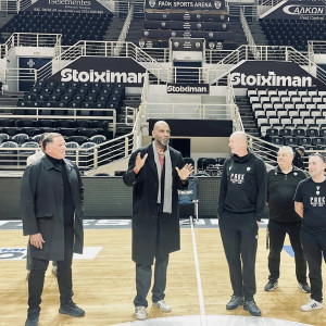 Στην προπόνηση του ΠΑΟΚ ο Κεν Μπάρλοου