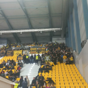 Έκτος παίκτης της ΑΕΚ ο κόσμος της στην Καρδίτσα