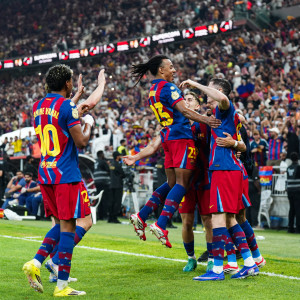 Θρίαμβος της Μπαρτσελόνα, νίκησε την Ρεάλ Μαδρίτης και κατέκτησε το Super Cup Ισπανίας