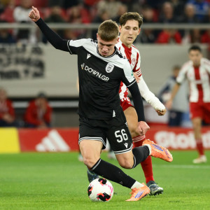 Τρομερός Μύθου ανοίγει το σκορ για τον ΠΑΟΚ κόντρα στον Ολυμπιακό (video)