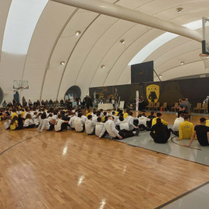 Η AEK BC Academy έκοψε την πρωτοχρονιάτικη πίτα της με το βλέμμα στο μέλλον