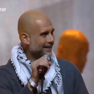 Η συγκινητική ομιλία του Γκουαρδιόλα υπέρ της Παλαιστίνης: «Δείχνουμε ανοιχτά ότι είμαστε με τους πιο αδύναμους»