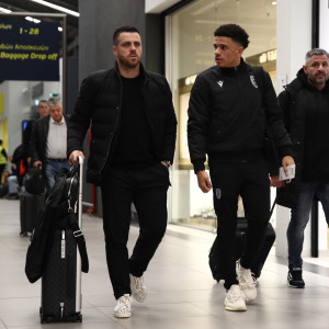 Βαρύ το κλίμα στην αναχώρηση της αποστολής του ΠΑΟΚ για Γαλλία (photos & video)