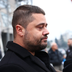 Δακρυσμένος ο Γκαγκάτσης έξω από την Τούμπα: «Τα λόγια είναι περιττά σε τέτοιες στιγμές»