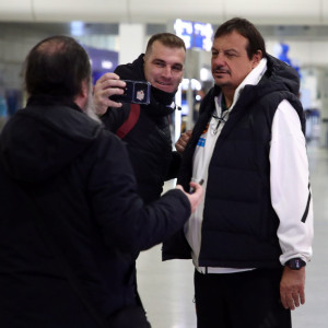 Δεν μίλησε κατά την αναχώρηση του Παναθηναϊκού ο Εργκίν Αταμάν