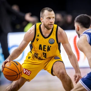 Στην Team of the Week του BCL ο Λεκαβίτσιους της ΑΕΚ