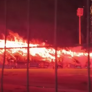 «Κάηκε» η Καλαμαριά για τα 100 χρόνια του Απόλλωνα (video)