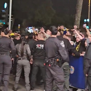 Υβριστική επίθεση σε Αταμάν από οπαδούς της Μακάμπι (video)