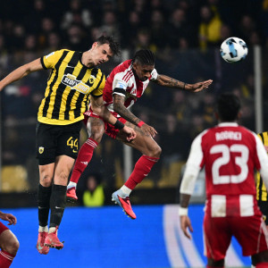 Τα highlights της επεισοδιακής ισοπαλίας στο ντέρμπι μεταξύ ΑΕΚ και Ολυμπιακού