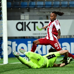 Ο Ποντένσε χόρεψε, ο Ταρέμι πάσαρε και ο Μαρτίνς έκανε το 3-0 του Ολυμπιακού στην Τρίπολη (video)