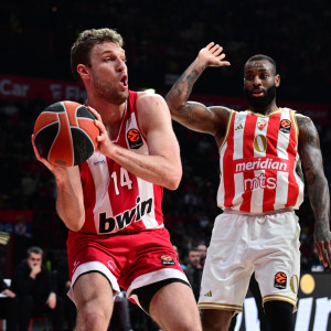 Η βαθμολογία της EuroLeague μετά τη νίκη του Ολυμπιακού κόντρα στον Ερυθρό Αστέρα