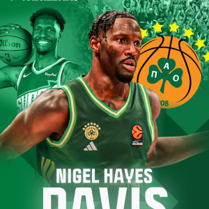 Επίσημη η «βόμβα» Χέιζ-Ντέιβις: Ο Παναθηναϊκός ανακοίνωσε την απόκτηση του Αμερικανού