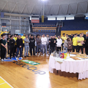 Παρουσία του Σιάο η κοπή της πίτας στην ΚΑΕ Άρης