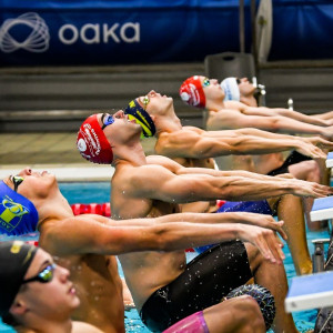 Έδωσαν τα πρώτα δείγματα στην πισίνα του ΟΑΚΑ ο Χρήστου και η Ντουντουνάκη