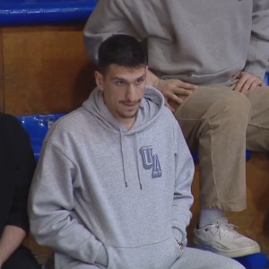 Λαρεντζάκης και Σαμοντούροφ παρακολούθησαν μαζί το Αιγάλεω - Κόροιβος (video)