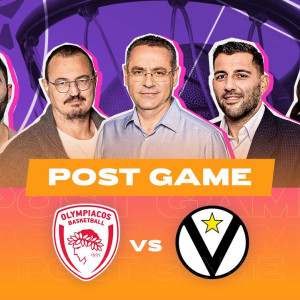 «Euroleague by night» live μετά τη λήξη του αγώνα του Ολυμπιακού με την Βίρτους