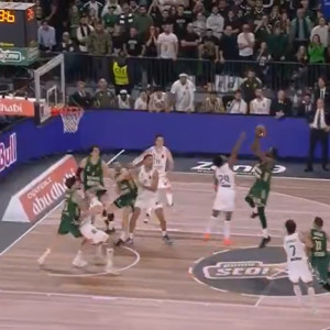 Η καλαθάρα νίκης του Γκραντ που «ξέρανε» τη Ρεάλ στο Telekom Center (video)