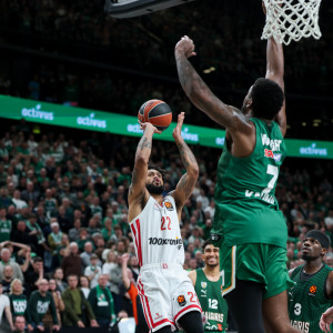 Οι πρώην πλήγωσαν τον Ολυμπιακό: Γκος και Ράιτ οδήγησαν τη Ζάλγκιρις κόντρα στους «ερυθρολεύκους»