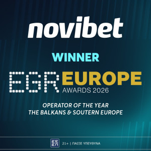 Η Novibet “Operator of the Year” σε Βαλκάνια και Νότια Ευρώπη στα EGR European Awards 2026