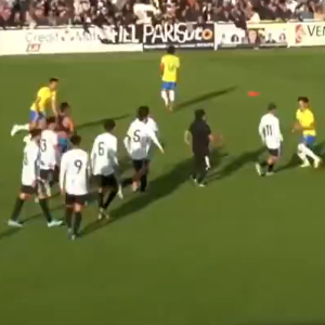 Ο Πρεστιάνι είχε προκαλέσει ξανά επεισόδιο το 2022 στο Αργεντινή - Βραζιλία (video)