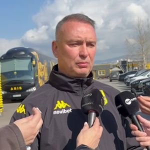 Γρηγορίου: «Να φανούμε αντάξιοι στον ιστορικό κόσμο του Άρη και στη βαριά φανέλα της ομάδας»