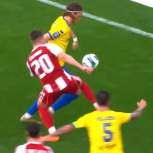 Η φάση που ο Παναιτωλικός ζήτησε πέναλτι στο Καραϊσκάκη (video)